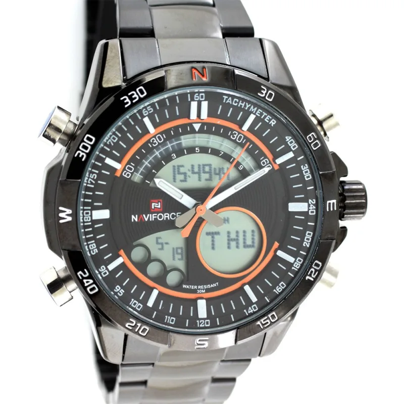 MPM Sportovní pánské hodinky s barevnými detaily na číselníku W01X.10866.A