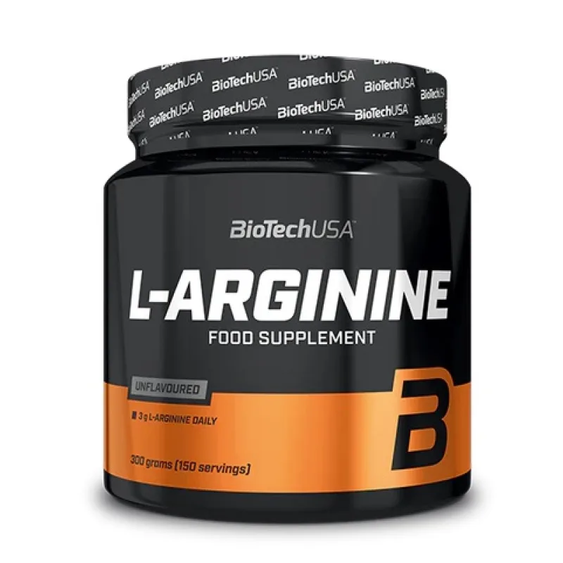 L-Arginine 300 g - BioTech USA Príchuť: Natural - Bez príchute