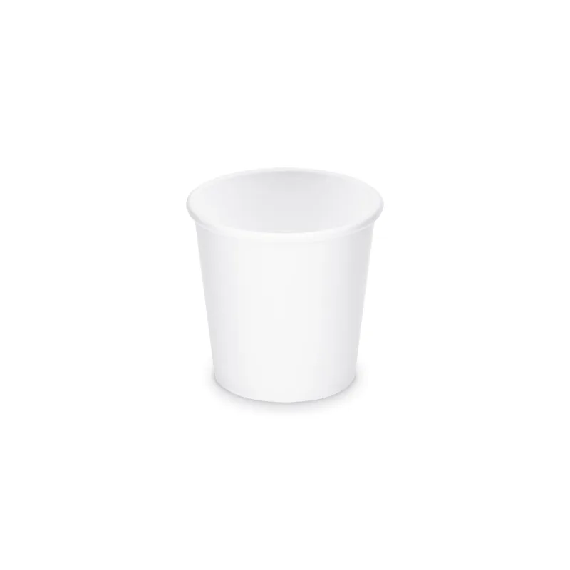 Papírový kelímek bílý 110 ml, XS (Ø 62 mm) [50 ks] (76211)