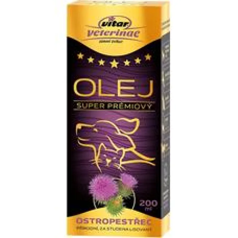 VITAR Veterinae Ostropestřec olej 1000 ml
