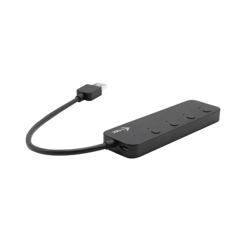 i-tec USB 3.0 Metal HUB 4 Port s vypínačmi na jednotlivých portoch…