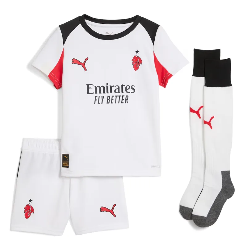 Puma AC Miláno (AC Milan) set detský (2025-2026) vonkajší + vlastné meno a číslo