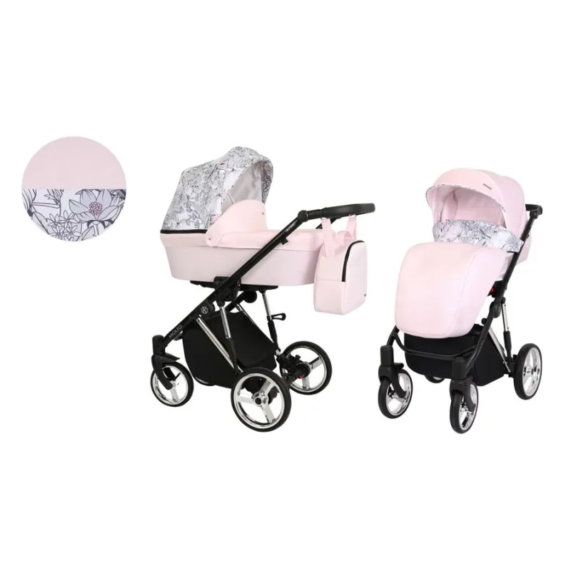 Kočík Kunert Molto Premium silver frame 2v1 - 01