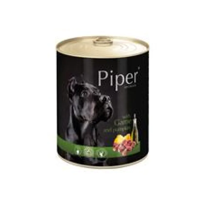 PIPER se zvěřinou a dýní, konzerva pro psy 400g
