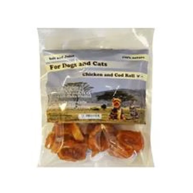 Pochoutka Tresčí kroužky s kuřecím masem měkké 500g