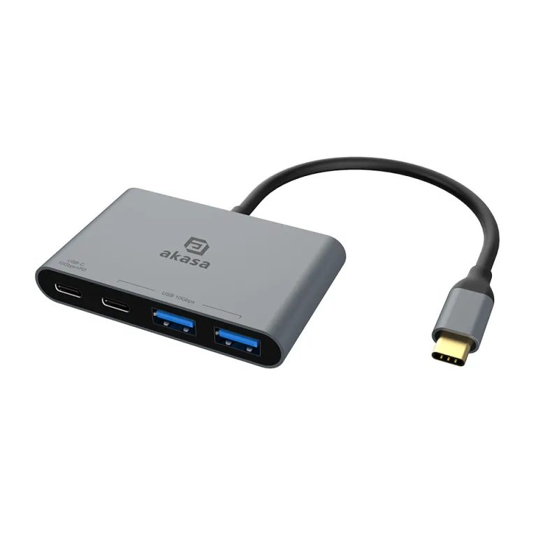 AKASA - USB Type-C 4-In-1 Hub AK-CBCA31-18BK