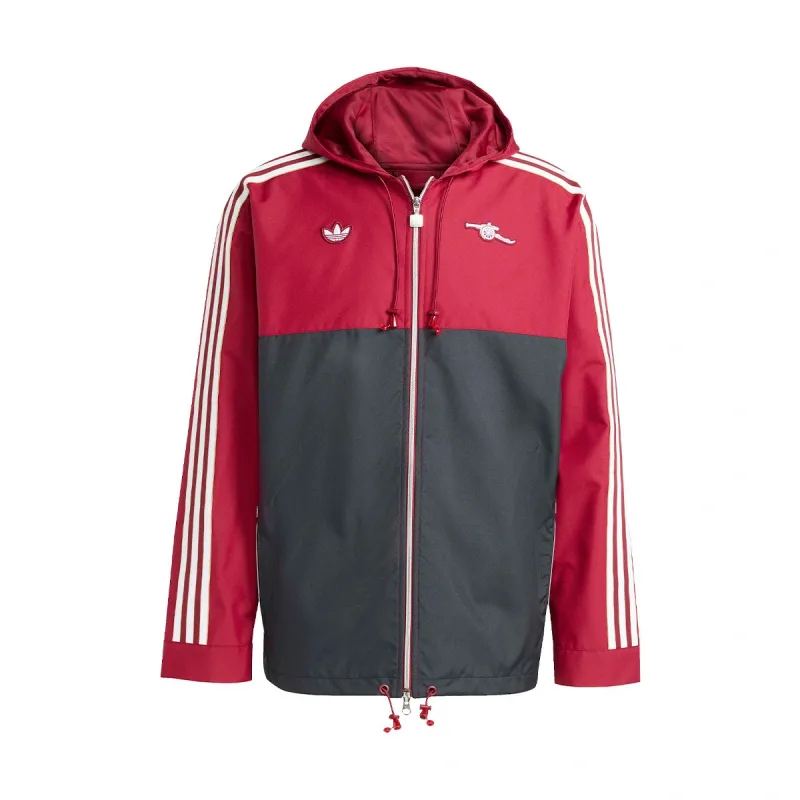 Adidas Arsenal bunda / parka červená pánska 2025-2026