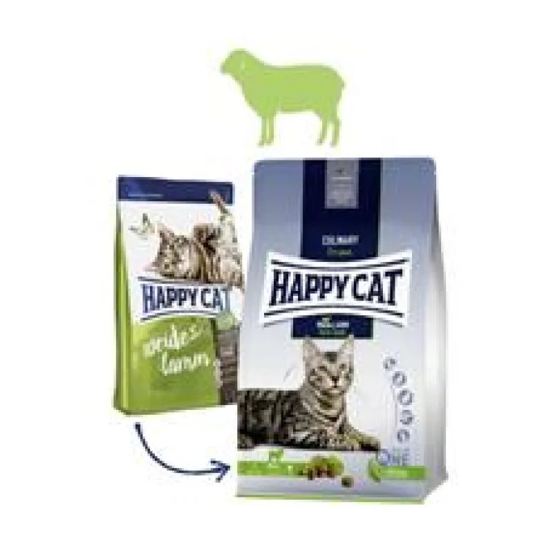 HAPPY CAT NEW Culinary Weide-Lamm / Jehněčí 2 x 10 kg