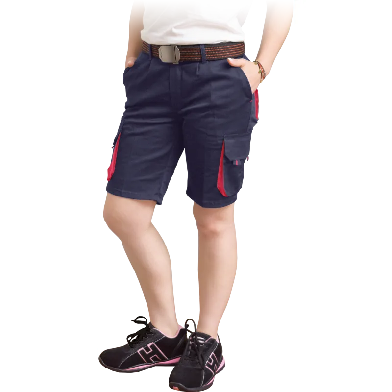 Reis FRAULAND GC dámske kraťasy Blue/Red S-2XL