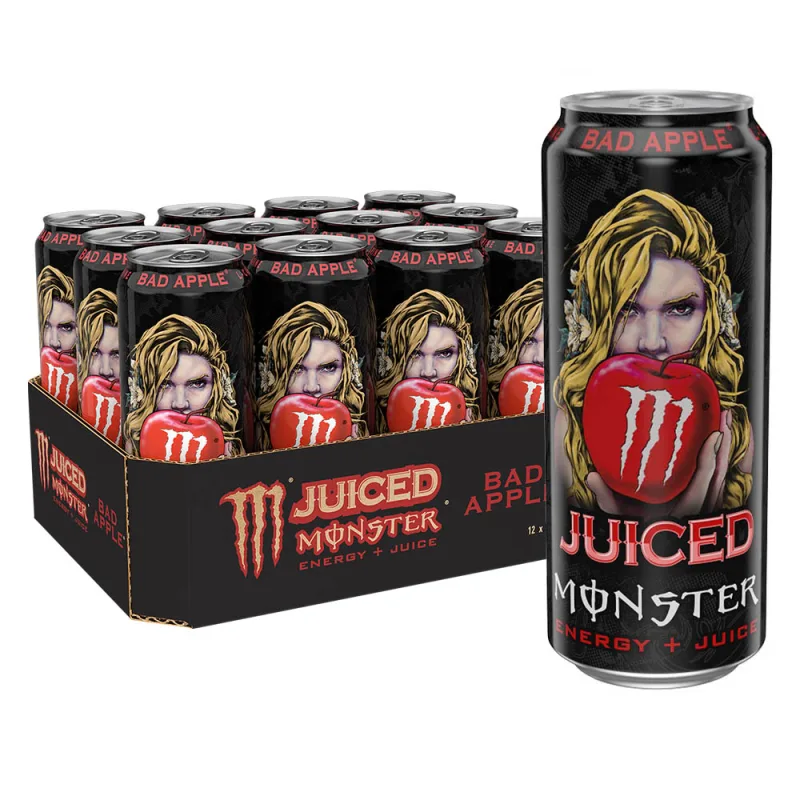 Monster Juiced Bad Apple 12x500ml AT