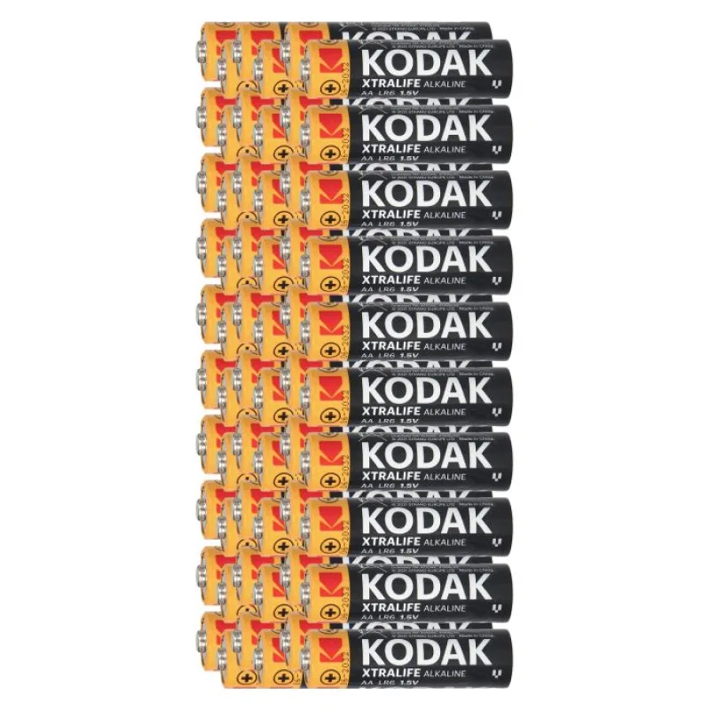 Tužková batéria Alkalická Kodak XTRALIFE AA LR6 set 60 kusov
