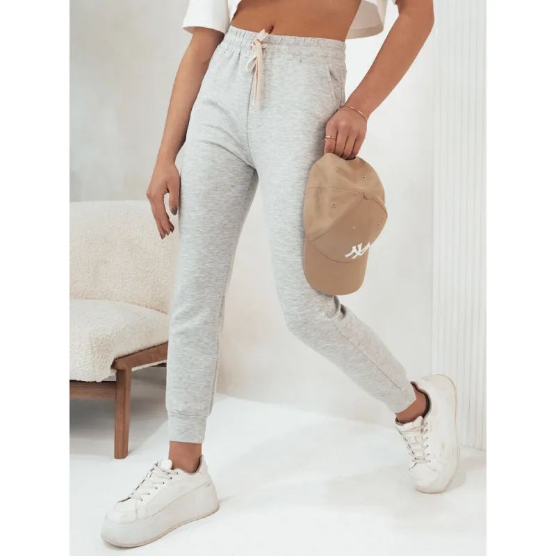 Ellen UY1816 tepláky sivé M/L