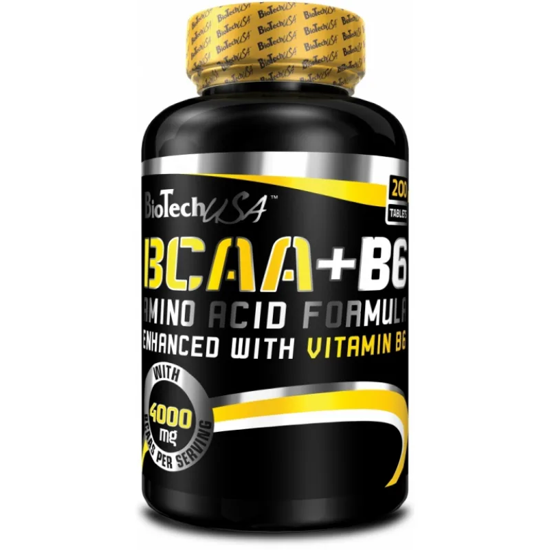 BCAA+B6 200 tabliet - BioTech USA