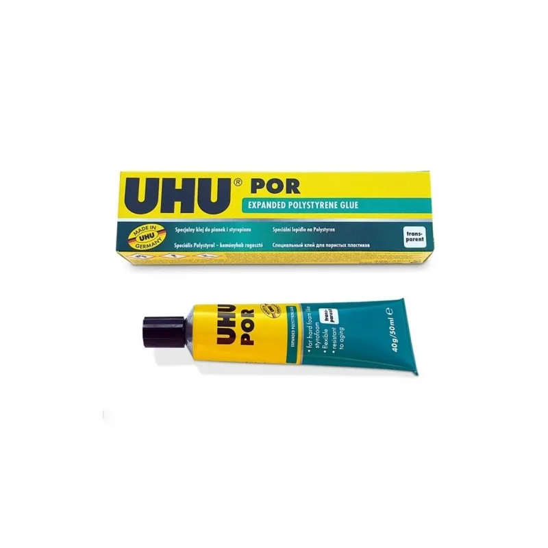 Lepidlo UHU POR 50ml/40g - NA STYROPOR