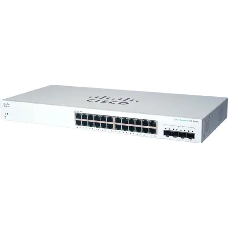 Cisco switch CBS220-24T-4X (24xGbE, 4xSFP+) - REFRESH CBS220-24T-4X-EU-RF