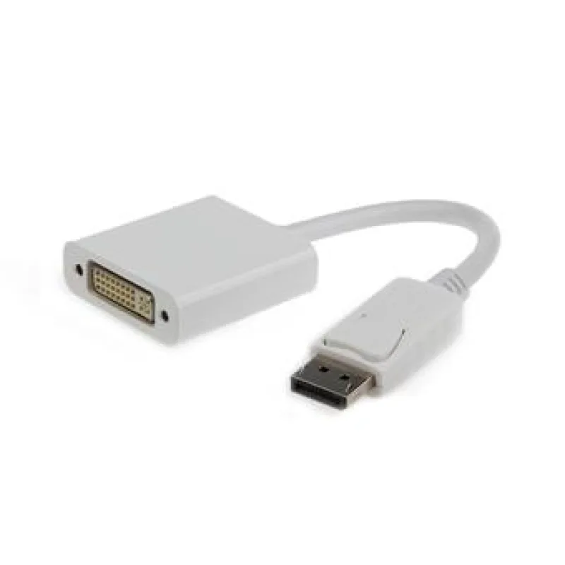 Kábel Gembird red. Displayport na DVI, M/ F, biela A-DPM-DVIF-002-W