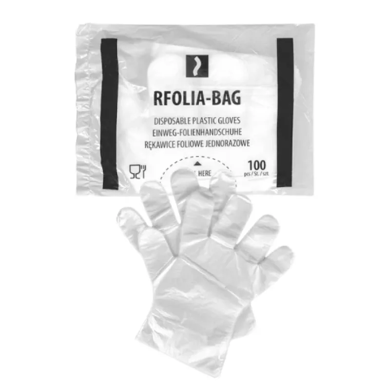 Reis RFOLIA rukavice 100 Ks transparentné