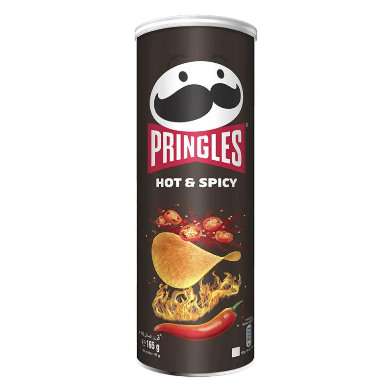 Pringles Hot & Spicy 165g