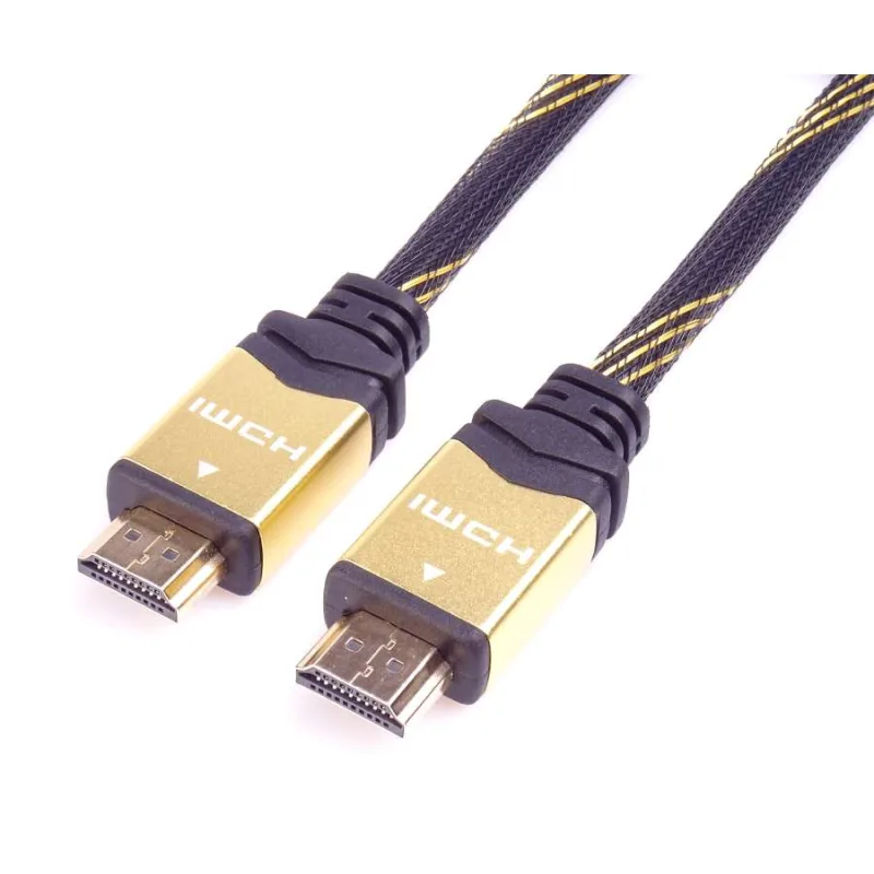 PremiumCord dizajnový HDMI 2.0 kábel, pozlátené konektory, 2m kphdm2q2
