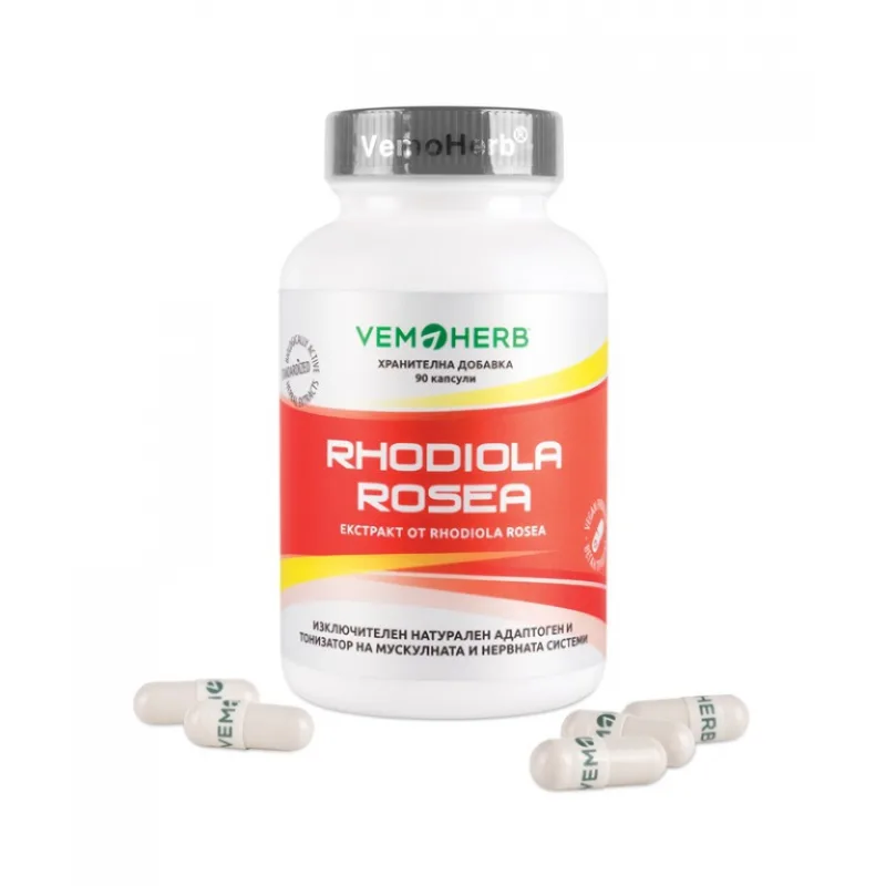 Rhodiola Rosea 90 kapsúl - VemoHerb