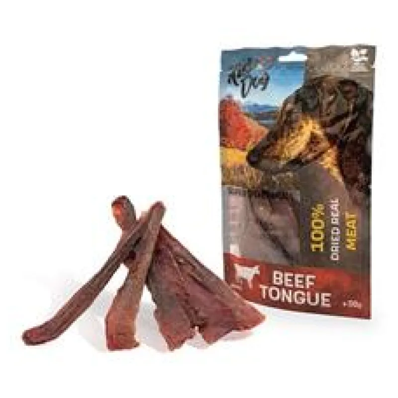 KIDDOG SUPER PREMIUM 100% hovězí jazyk, tenké plátky 50g