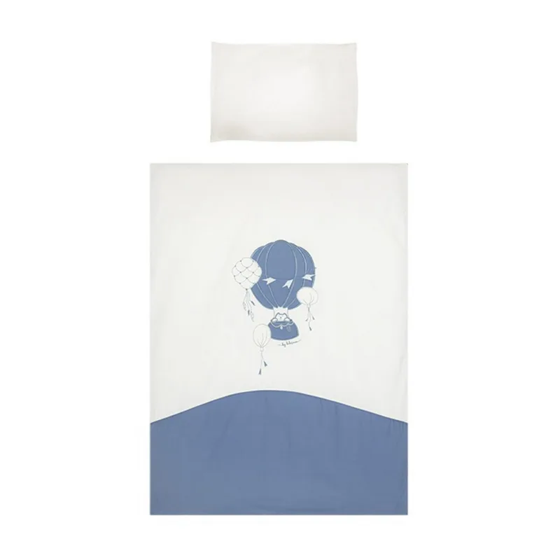 6-dielne posteľné obliečky Belisima Ballons 100/135 modré