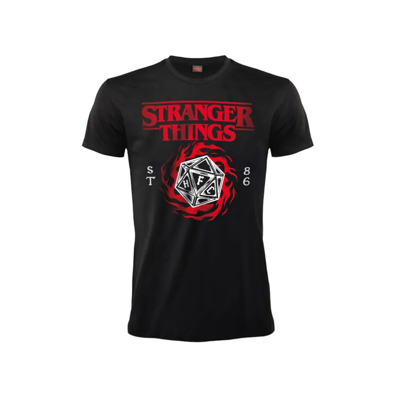 Stranger Things tričko čierne pánske - SKLADOM