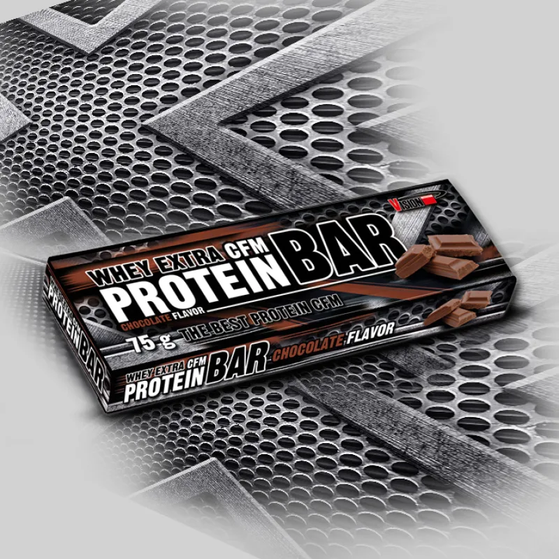 Whey Extra CFM Protein Bar 75 g - Vision Nutrition Príchuť: Čokoláda