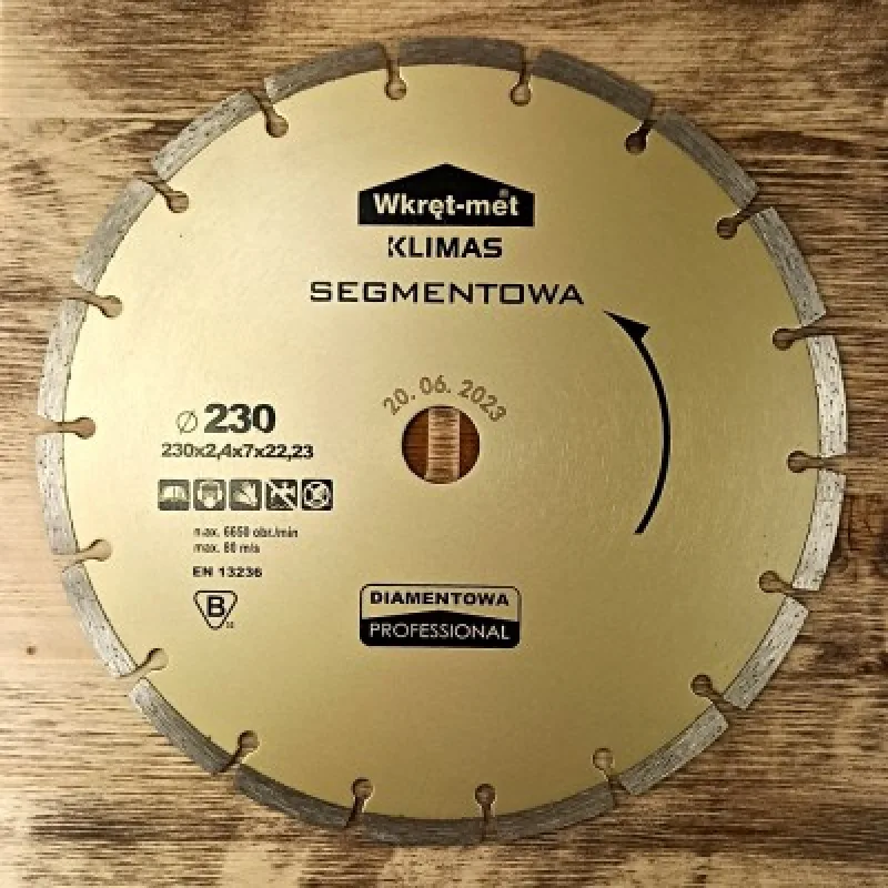 KLIMAS TDP-230P Diamantový kotúč