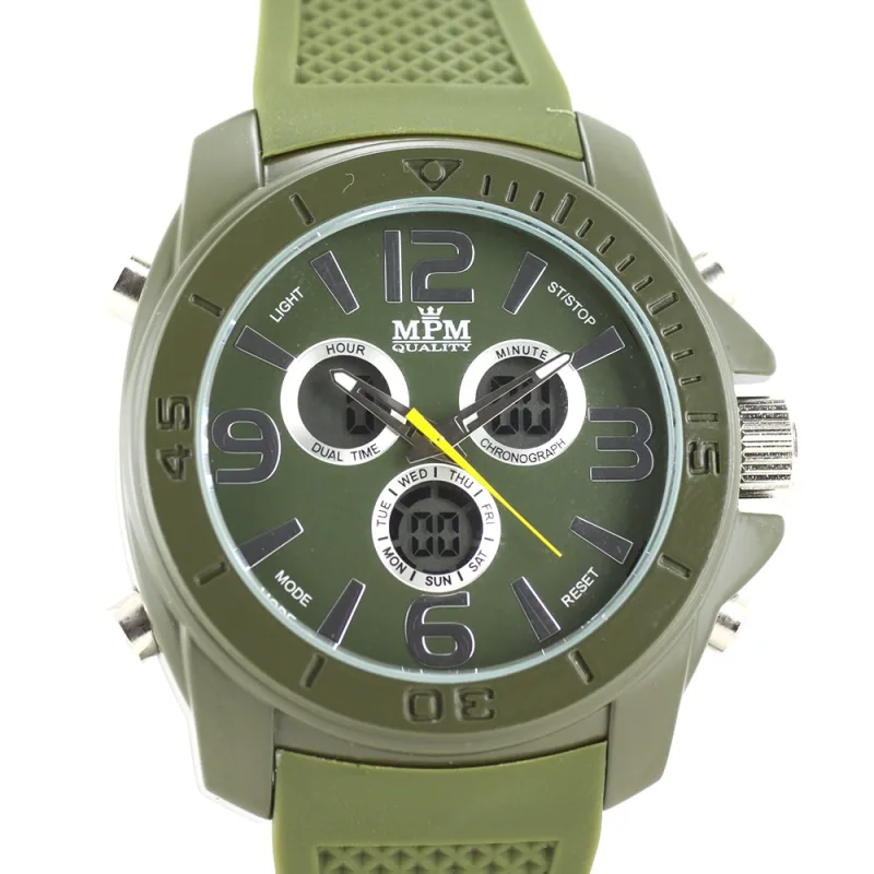 MPM Pánské sportovní hodinky s chronografem W01M.10611.D