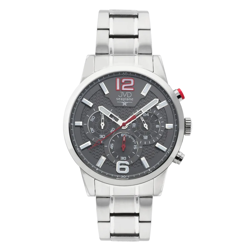 Pánské vodotěsné náramkové hodinky JVD JE1006.2 - chronograf 10ATM