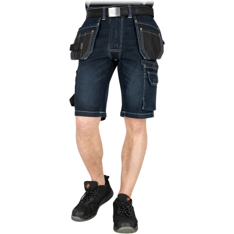 Reis JEANS 415 GB pánske elastické kraťasy Blue S-3XL