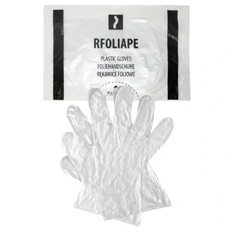 Reis RFOLIAPE rukavice 100 Ks transparentné