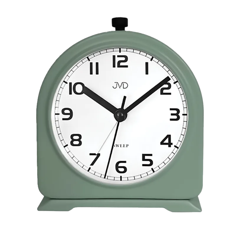 JVD Ručkový netikající kovový budík JVD SRP2221.2