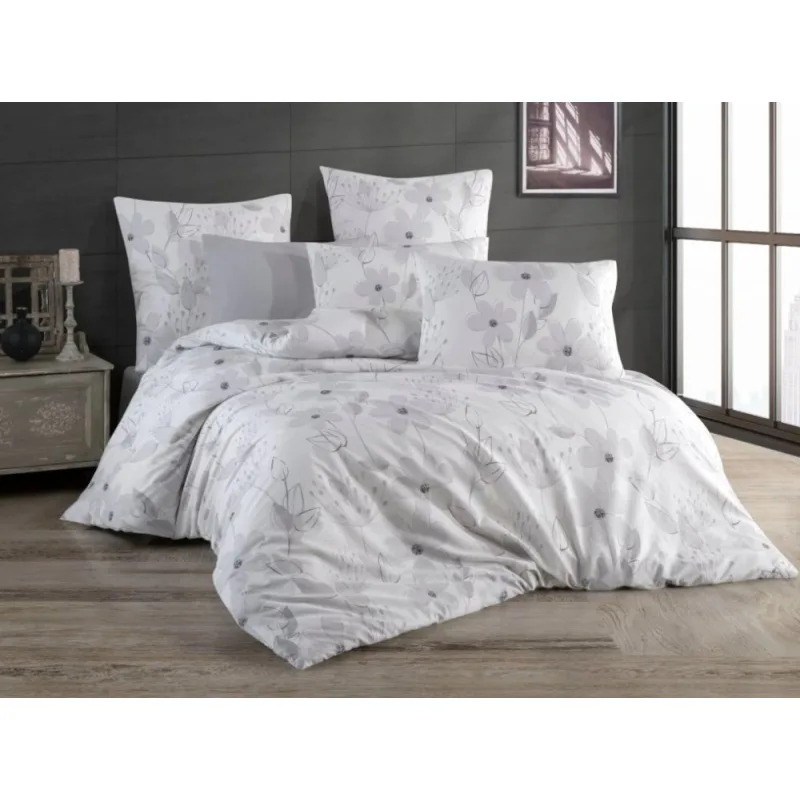 Krepové obliečky Romance grey 40x40 cm