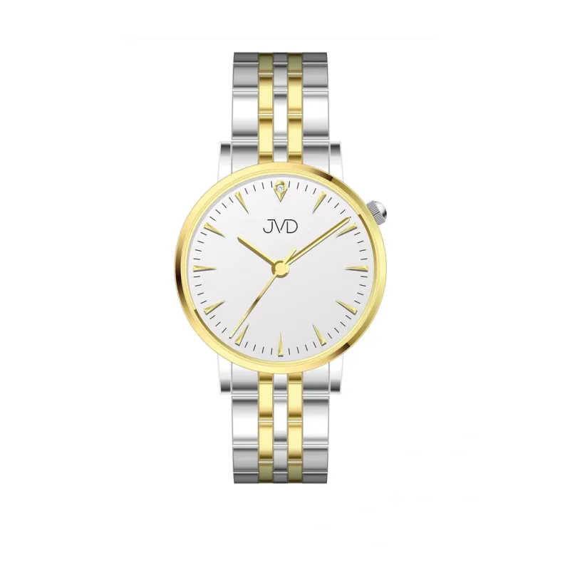 JVD Dámské elegantní bicolor náramkové hodinky JVD JM1001.2
