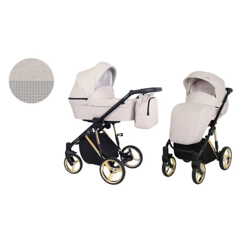 Kočík Kunert Molto Premium gold frame 2v1 - 04