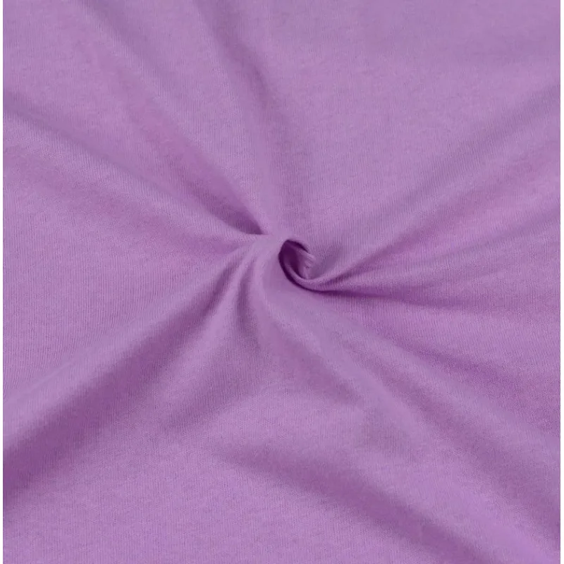 Jersey prestieradlo Svetlo Fialové 80x200 cm