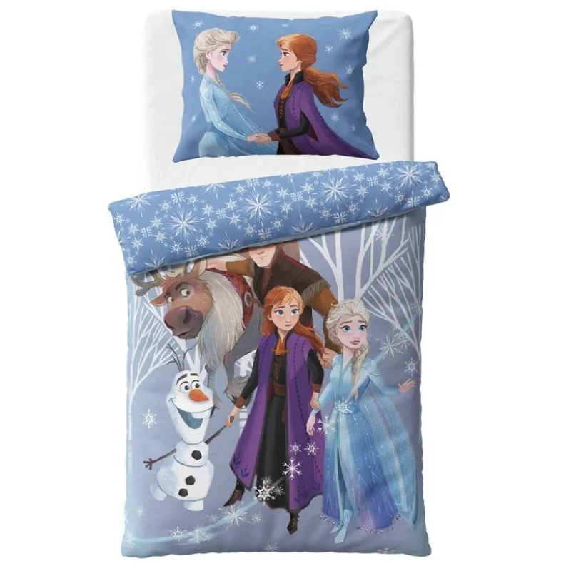 Detské obliečky Ľadové Kráľovstvo Mrazivé Nebo 140x200/70x90 cm
