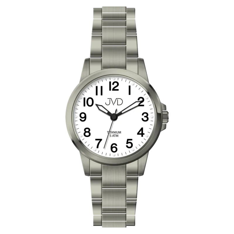 JVD Dámské luxusní titanové hodinky JVD J5035.1