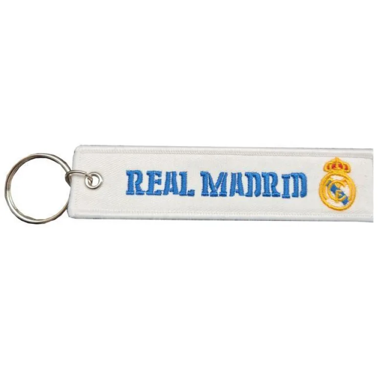 Real Madrid kľúčenka / prívesok na kľúče biely