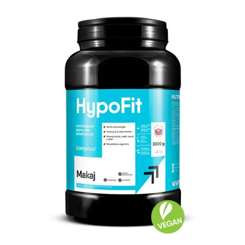 Hypotonický nápoj HypoFit 3000 g - Kompava Príchuť: Jablko - Limetka