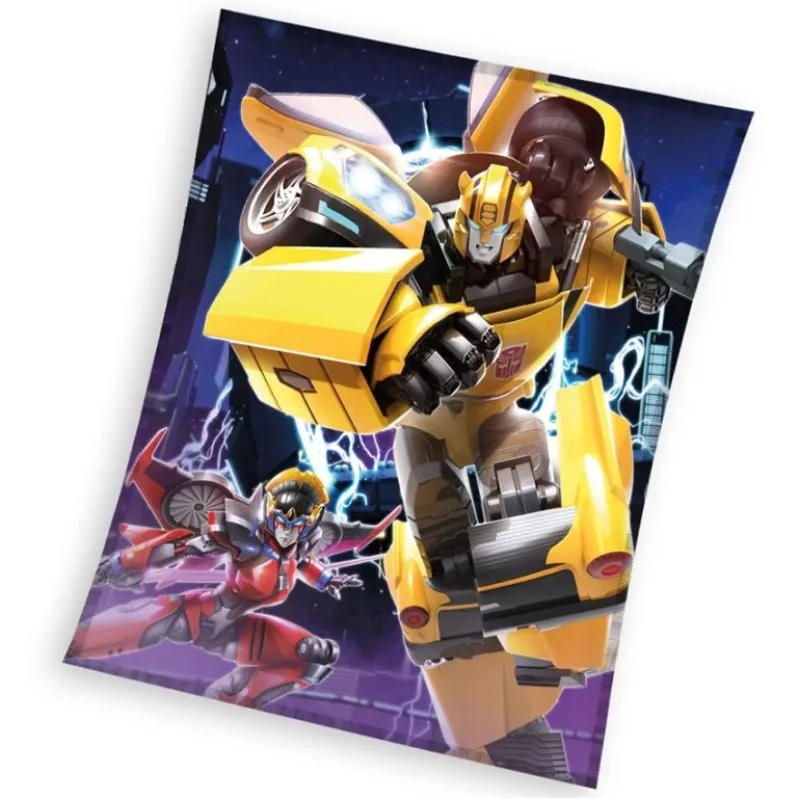 Detská deka Transformers Bumblebee a Windblade 150x200 cm
