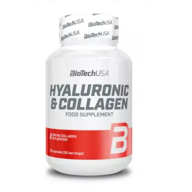 Hyaluronic & Collagen 30 kapsúl - BioTech USA