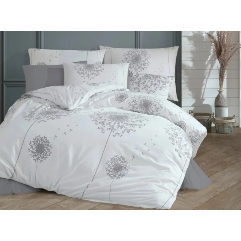 Bavlnené obliečky Francis white 140x220/70x90 cm