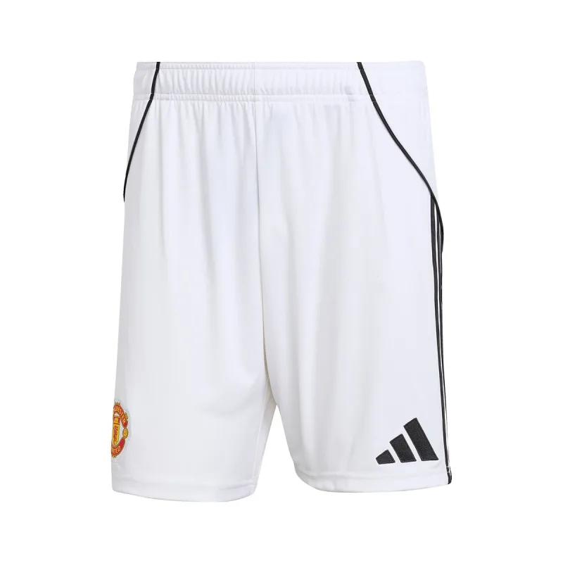 Adidas Manchester United kraťasy / trenky pánske (2025-2026) domáce biele