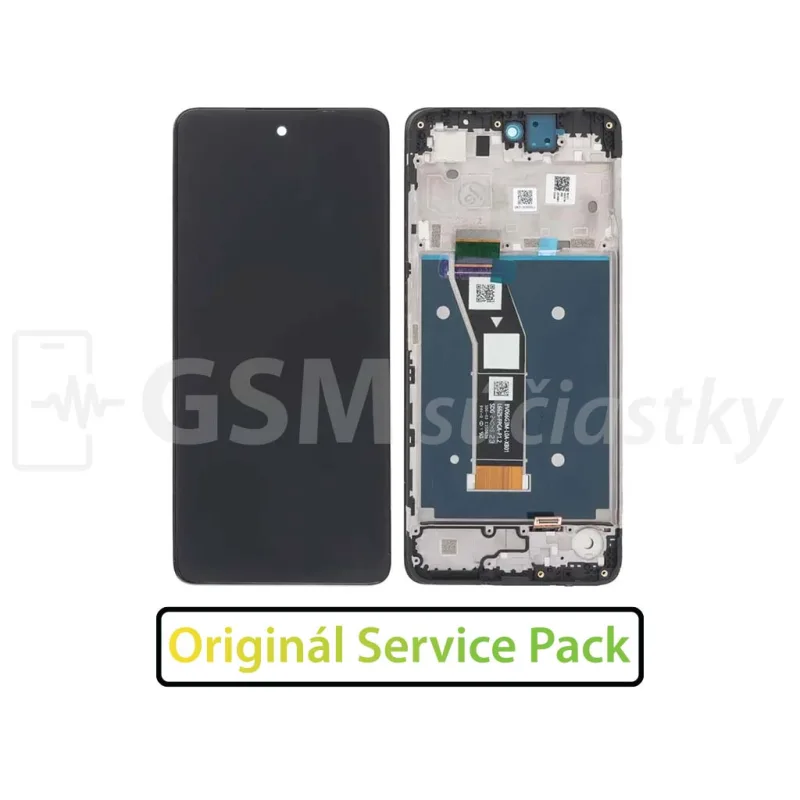 LCD displej + Dotykové sklo Motorola Moto G24, G24 Power + Rám