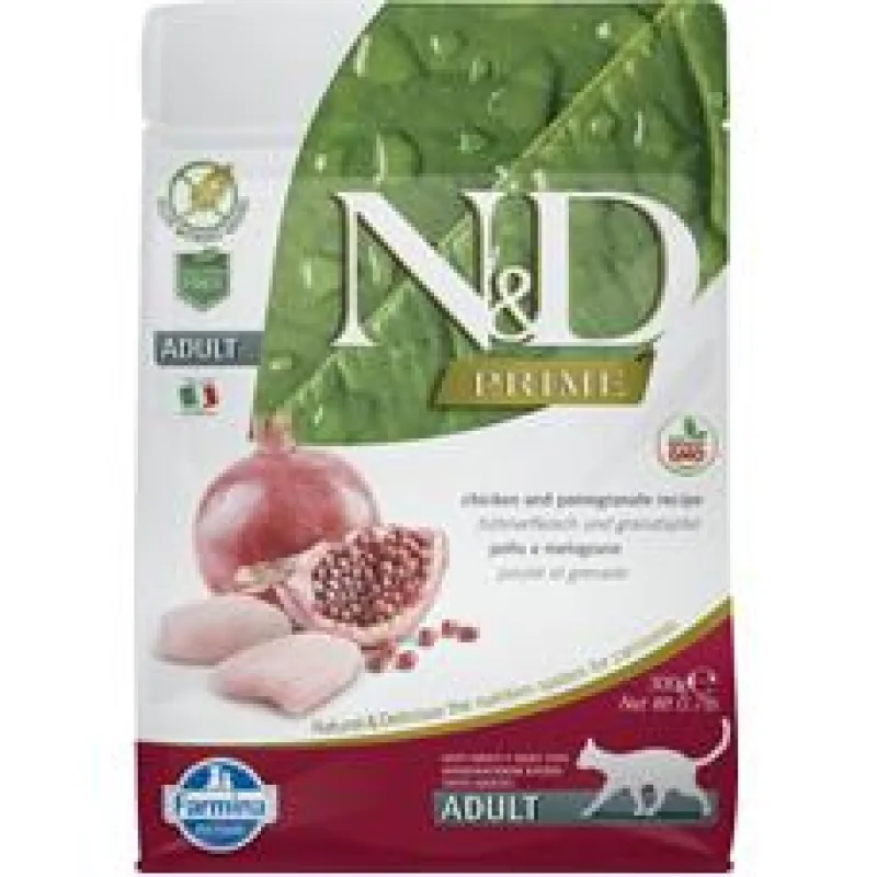 N&D PRIME CAT Adult Chicken & Pomegranate 300 g