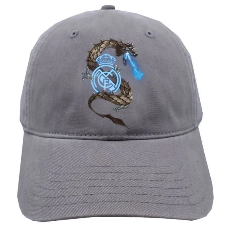 Real Madrid šiltovka šedá