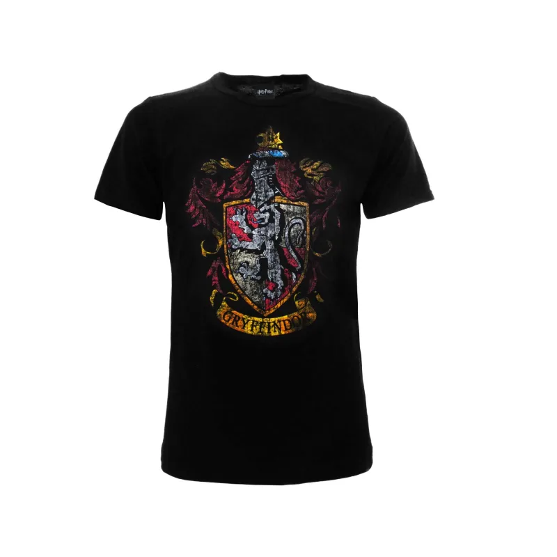 Harry Potter Gryffindor - Chrabromil tričko čierne pánske